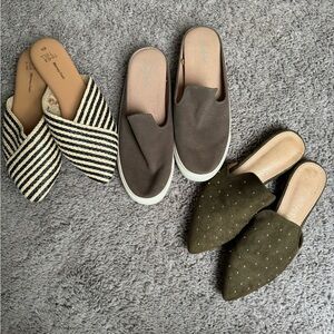 Women’s slip on Mule Bundle